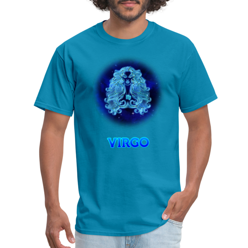 Men's Stellar Virgo Classic T-Shirt - turquoise