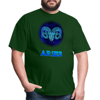 Thumbnail for Men's Stellar Aries Classic T-Shirt - forest green