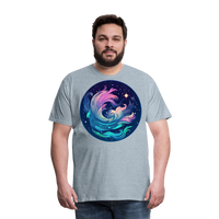 Thumbnail for Men's Magic Aquarius Premium T-Shirt - heather ice blue