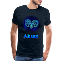 Thumbnail for Men's Aries Premium T-Shirt - deep navy