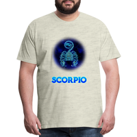 Thumbnail for Men's Scorpio Premium T-Shirt - heather oatmeal