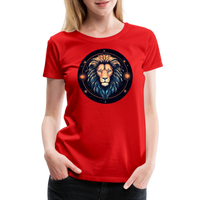 Thumbnail for Women's Magic Leo Premium T-Shirt - red