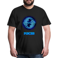 Thumbnail for Men's Pisces Premium T-Shirt - black