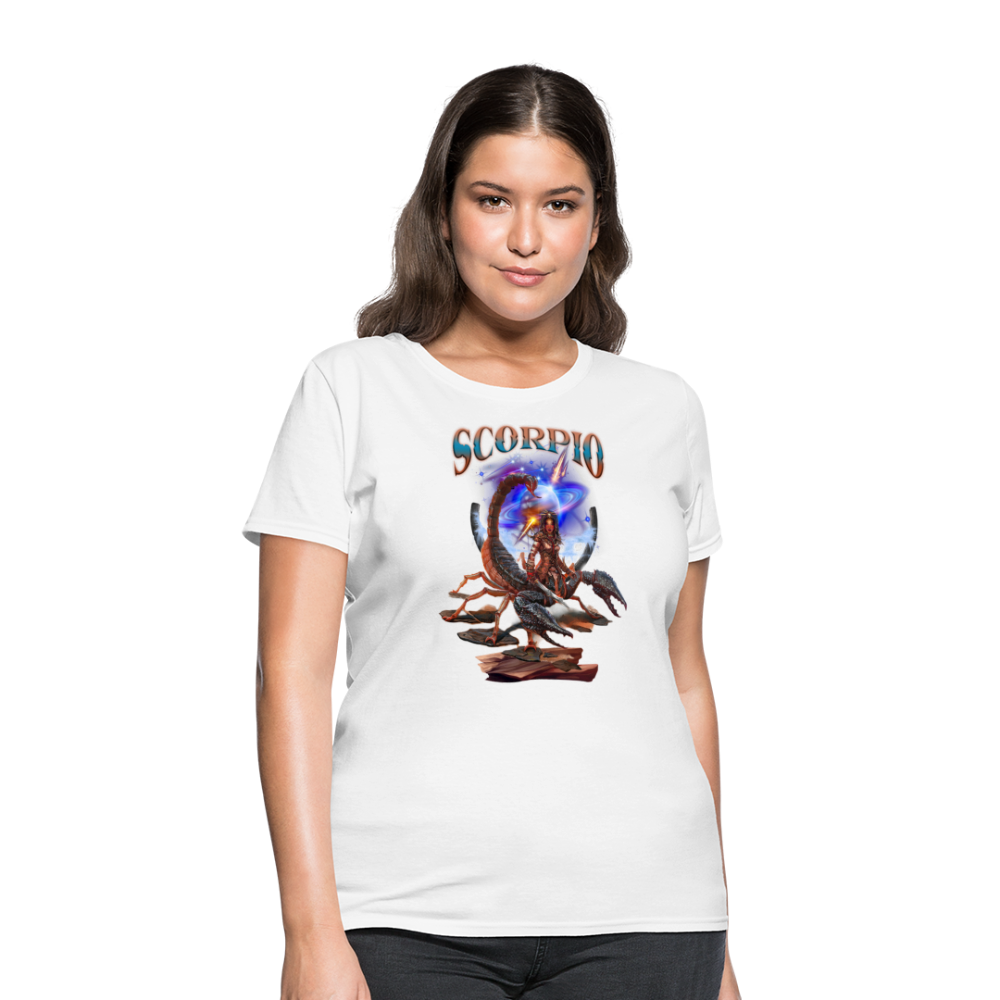 Women's Astral Scorpio T-Shirt - white