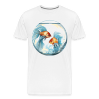 Thumbnail for Men's Mythical Pisces Premium T-Shirt - white