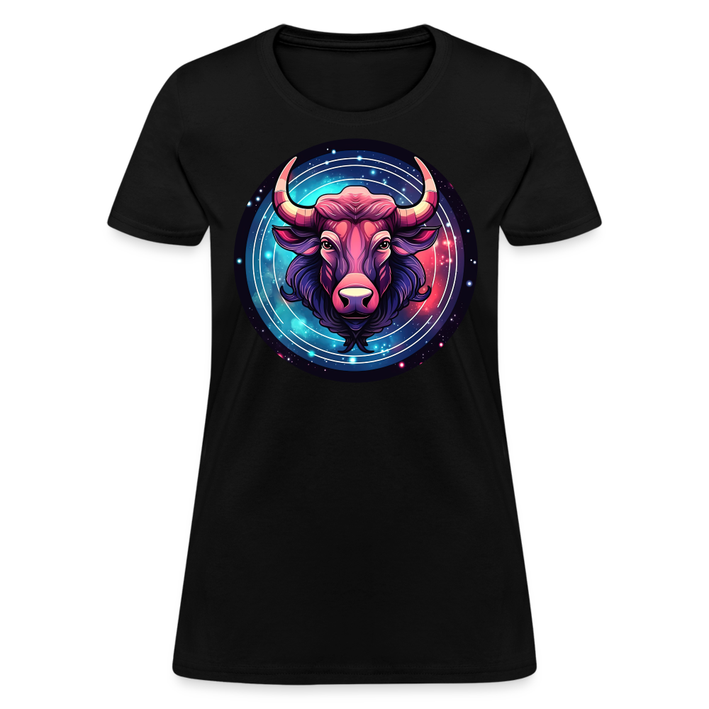 Women's Mystic Taurus T-Shirt - black