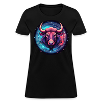 Thumbnail for Women's Mystic Taurus T-Shirt - black