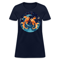 Thumbnail for Women's Magic Pisces T-Shirt - navy