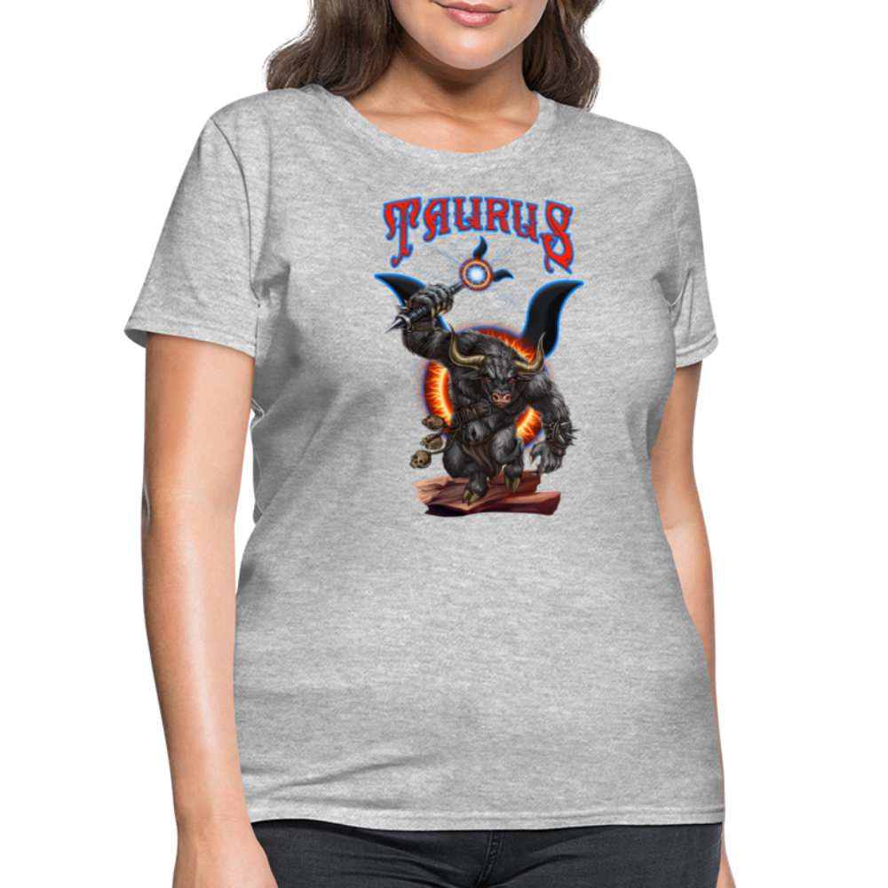 Women's Astral Taurus T-Shirt - heather gray