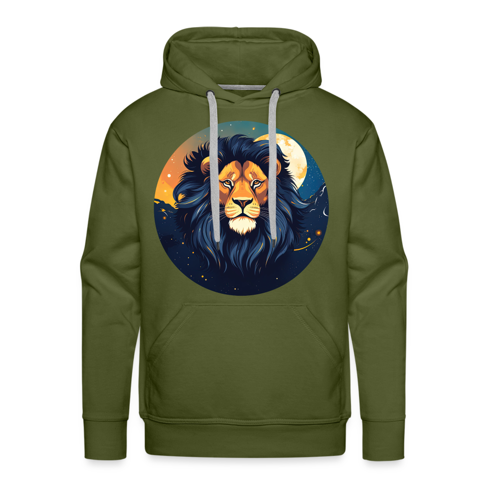 Men’s Mystic Leo Premium Hoodie - olive green