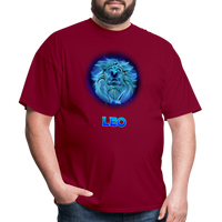 Thumbnail for Men's Stellar Leo Classic T-Shirt - burgundy