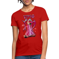 Thumbnail for Astral Virgo Women's T-Shirt - red