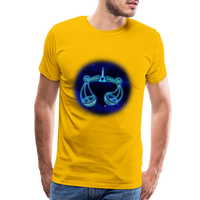 Thumbnail for Men's Libra Premium T-Shirt - sun yellow