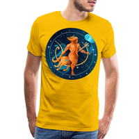 Thumbnail for Men's Mythical Sagittarius Premium T-Shirt - sun yellow