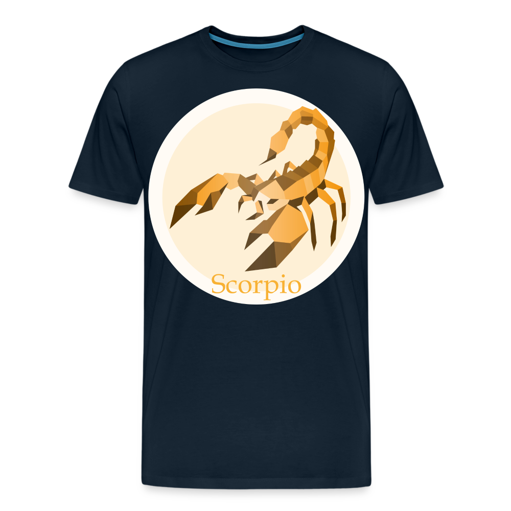 Men's Mosaic Scorpio Premium T-Shirt - deep navy