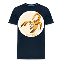 Thumbnail for Men's Mosaic Scorpio Premium T-Shirt - deep navy