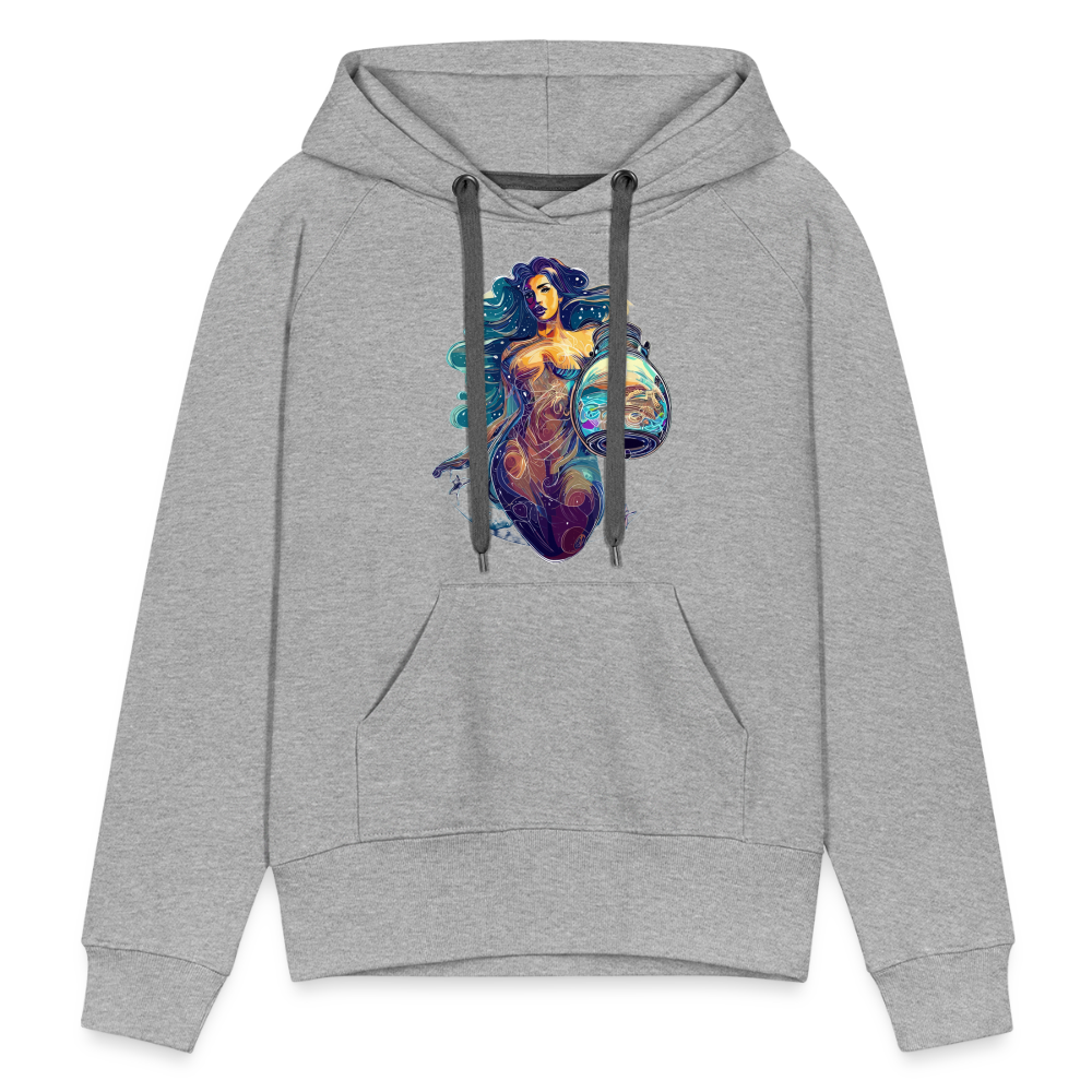 Women’s Mythical Aquarius Premium Hoodie - heather grey