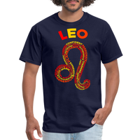 Thumbnail for Men's Power Words Leo Classic T-Shirt - navy