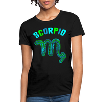 Thumbnail for Women's Power Words Scorpio T-Shirt - black