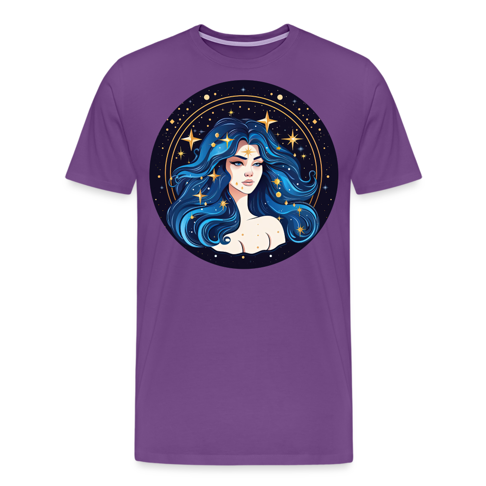 Men's Magic Virgo Premium T-Shirt - purple