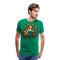 Thumbnail for Men's Mosaic Virgo Premium T-Shirt - kelly green