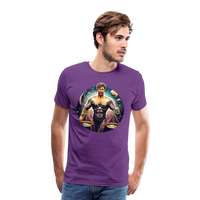 Thumbnail for Men's Mythical Libra Premium T-Shirt - purple