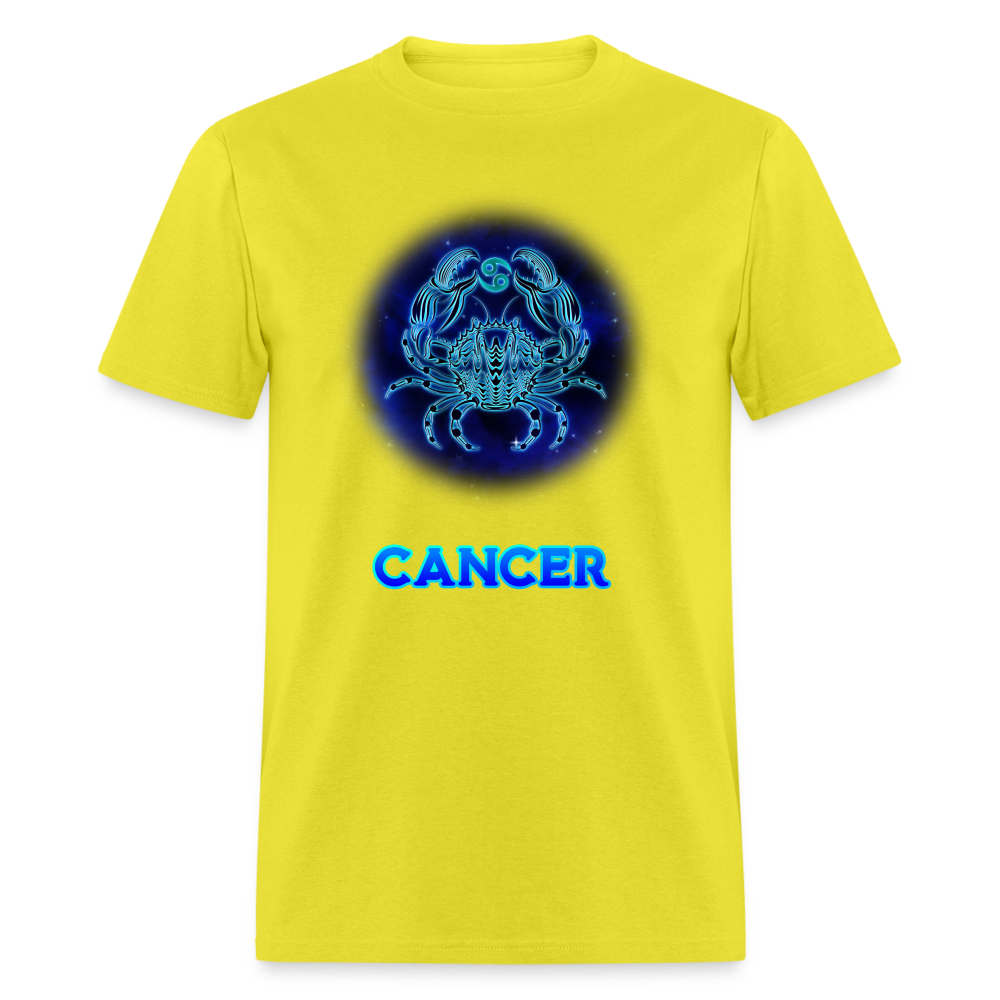 Men's Stellar Cancer Classic T-Shirt - yellow