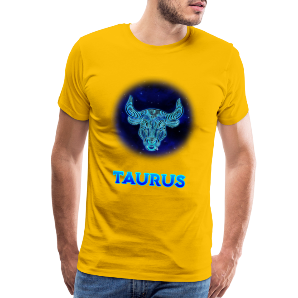 Men's Taurus Premium T-Shirt - sun yellow