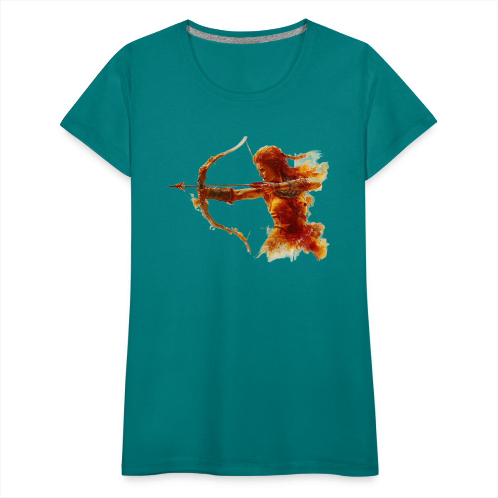 Women’s Mythical Sagittarius Premium T-Shirt - teal