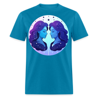 Thumbnail for Men's Magic Gemini Classic T-Shirt - turquoise