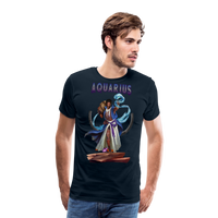 Thumbnail for Men's Astral Aquarius Premium T-Shirt - deep navy