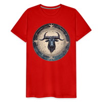 Thumbnail for Men's Mythical Taurus Premium T-Shirt - red