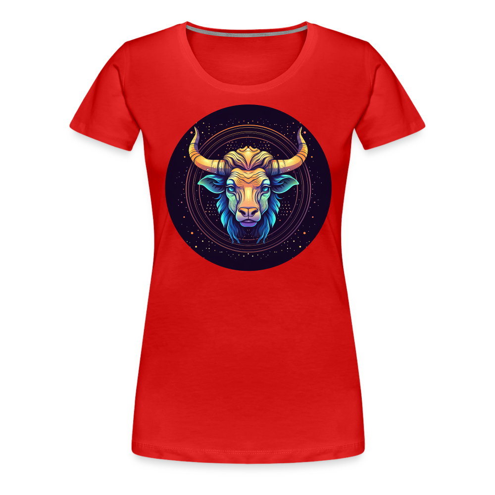 Women’s Magic Taurus Premium T-Shirt - red