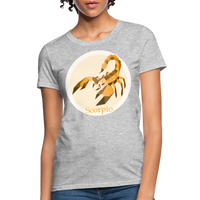 Thumbnail for Women's Mosaic Scorpio T-Shirt - heather gray