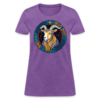 Thumbnail for Women's Mythical Capricorn T-Shirt - purple heather