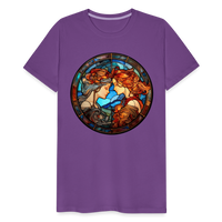 Thumbnail for Men's Mosaic Gemini Premium T-Shirt - purple