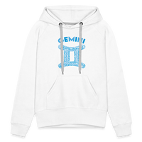 Thumbnail for Women's Power Words Gemini Premium Hoodie - white