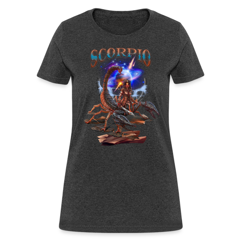 Women's Astral Scorpio T-Shirt - heather black