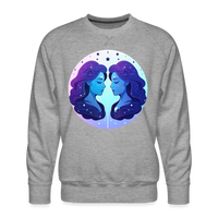 Thumbnail for Men’s Magic Gemini Premium Sweatshirt - heather grey