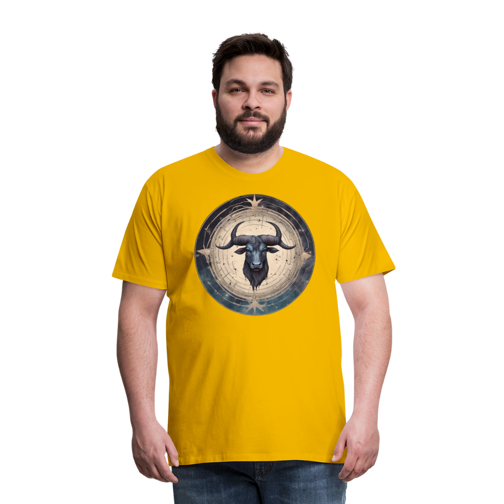 Men's Mythical Taurus Premium T-Shirt - sun yellow