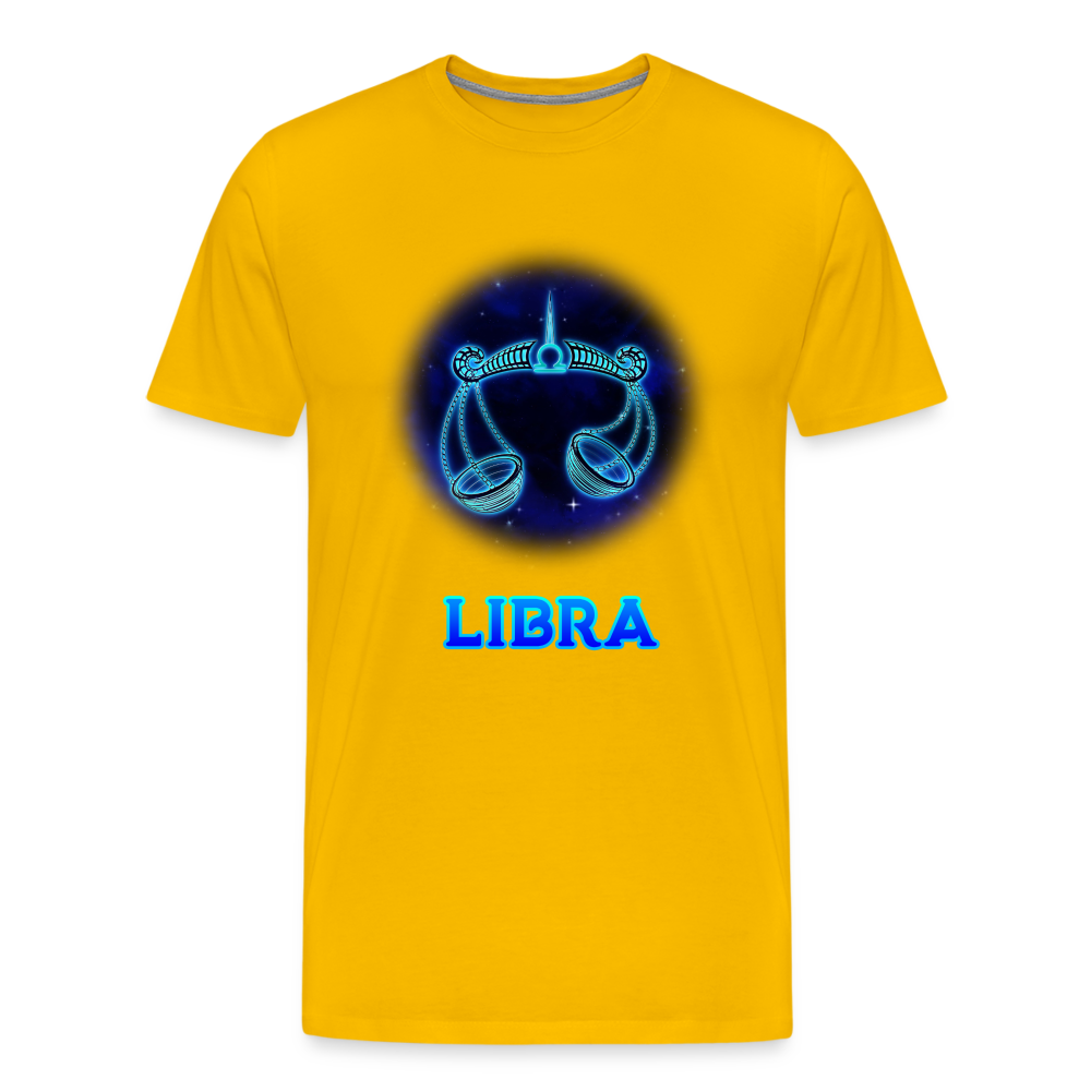 Men's Libra Premium T-Shirt - sun yellow