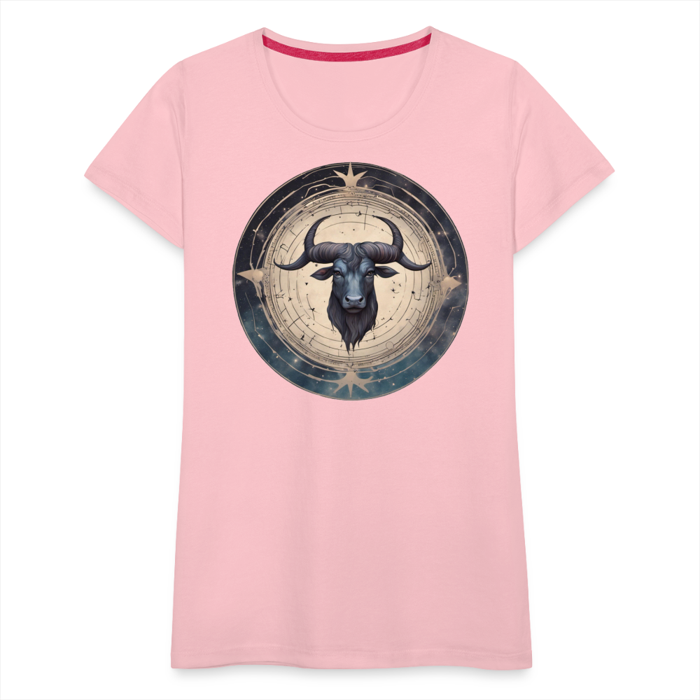 Women’s Mythical Taurus Premium T-Shirt - pink