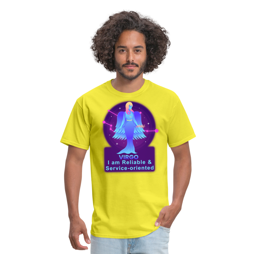 Men's Neon Virgo Classic T-Shirt - yellow