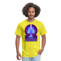 Thumbnail for Men's Neon Virgo Classic T-Shirt - yellow