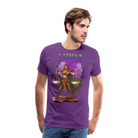 Thumbnail for Men's Astral Libra Premium T-Shirt - purple