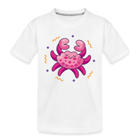 Thumbnail for Kid’s Zany Cancer Premium Organic T-Shirt - white