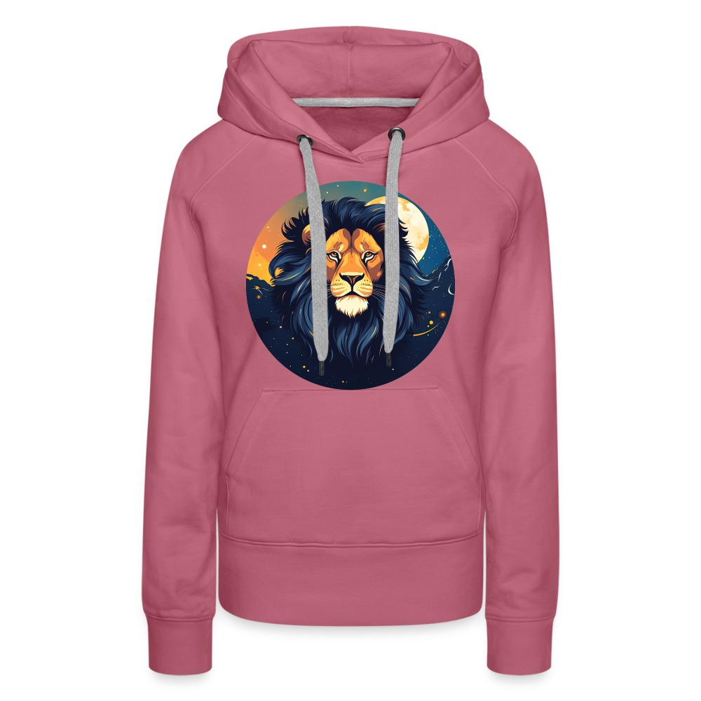 Women’s Mystic Leo Premium Hoodie - mauve