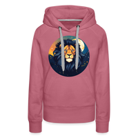 Thumbnail for Women’s Mystic Leo Premium Hoodie - mauve