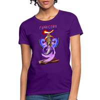 Thumbnail for Astral Capricorn Women's T-Shirt - purple