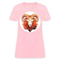 Thumbnail for Women's Symbol Aries T-Shirt - pink